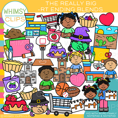 RT Ending Blends Clip Art