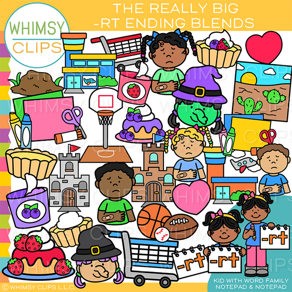 RT Ending Blends Clip Art