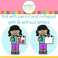The Really Big Alphabet Letter S Clip Art Set