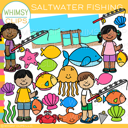 Saltwater Fishing Clip Art