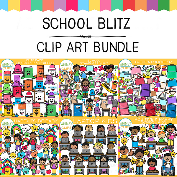 Kids School Journal Clip Art – Whimsy Clips