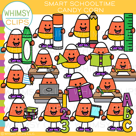 Smart Candy Corn Clip Art