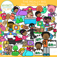 SN Beginning Blends Clip Art