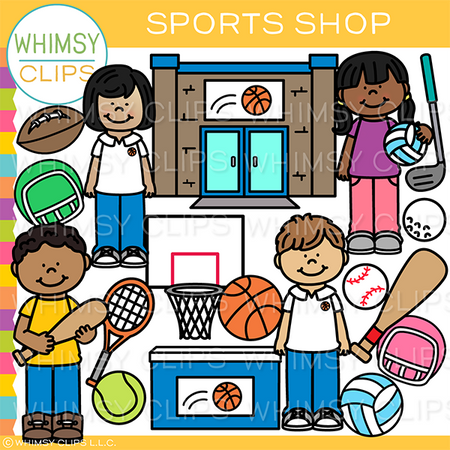 Sports Shop Clip Art