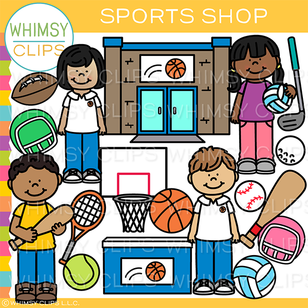 Sports Shop Clip Art