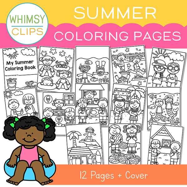 Summer Coloring Pages