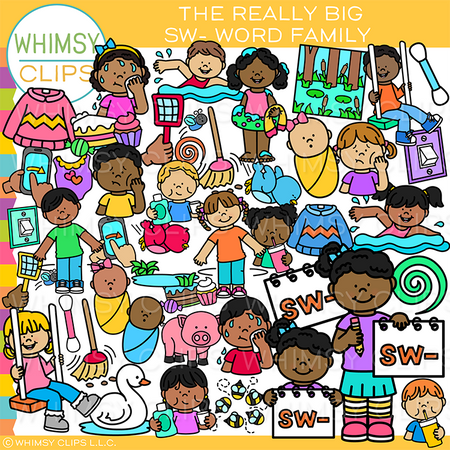 SW Beginning Blends Clip Art