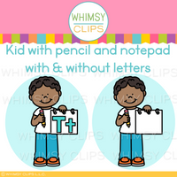 The Really Big Alphabet Letter T Clip Art Set