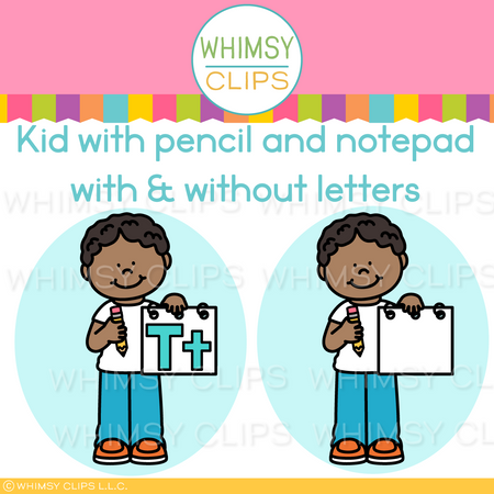 The Really Big Alphabet Letter T Clip Art Set