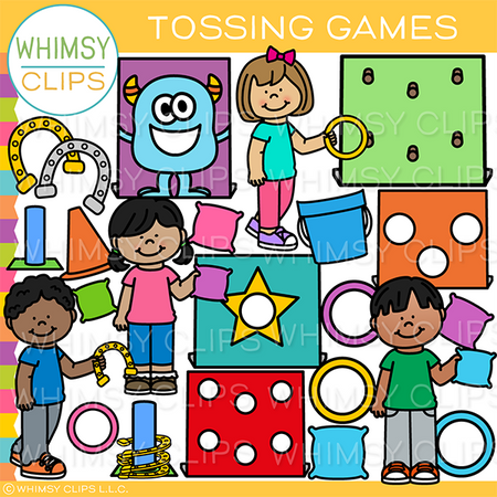 Tossing Games Clip Art