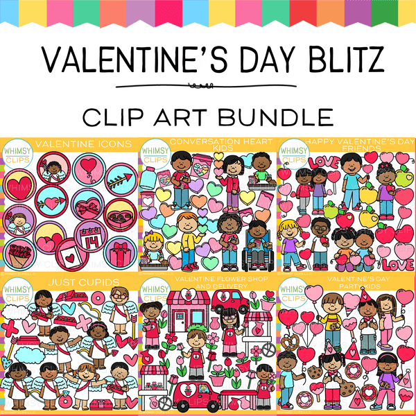 Valentine's Day Clip Art – Whimsy Clips