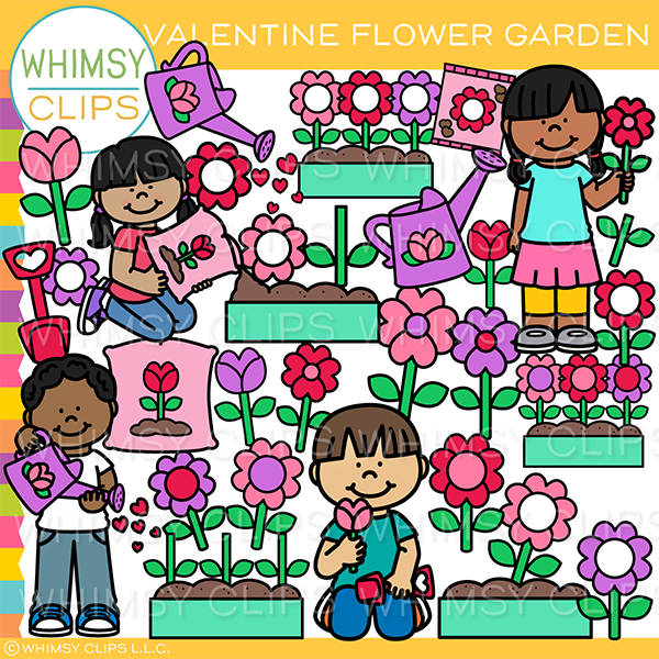 Valentine Flower Garden