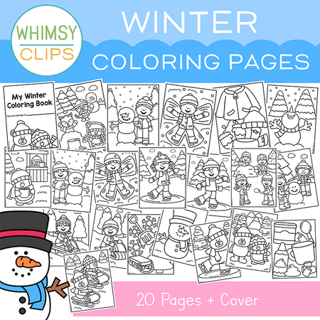 Winter Coloring Pages