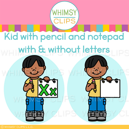 The Really Big Alphabet Letter X Clip Art Set