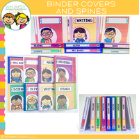 School Kids Binder Templates