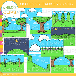 Whimsy Clips Home Backgrounds, Images & Illustrations | Whimsy Clips