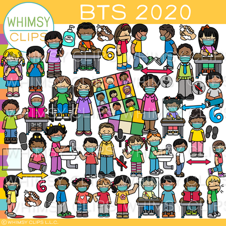 BTS 2020 Clip Art