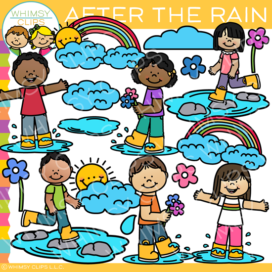 After the Rain Clip Art