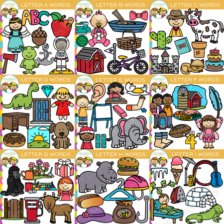 Alphabet Clip Art