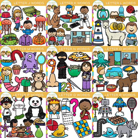 Alphabet Clip Art
