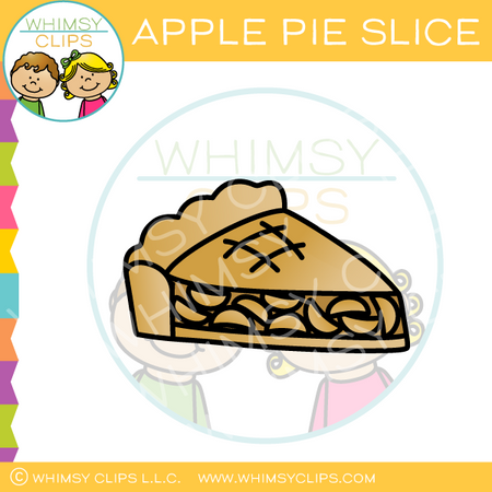 Apple Pie Slice Clip Art