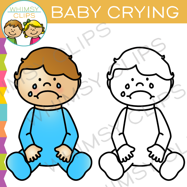 Baby Crying Clip Art