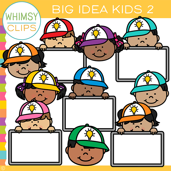 Free Big Idea Kids Clip Art