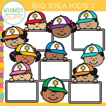 Free Big Idea Kids Clip Art