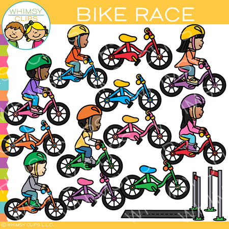 Bike Race Clip Art