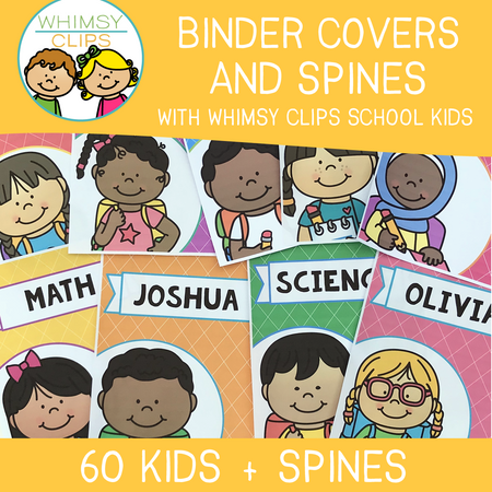 School Kids Binder Templates