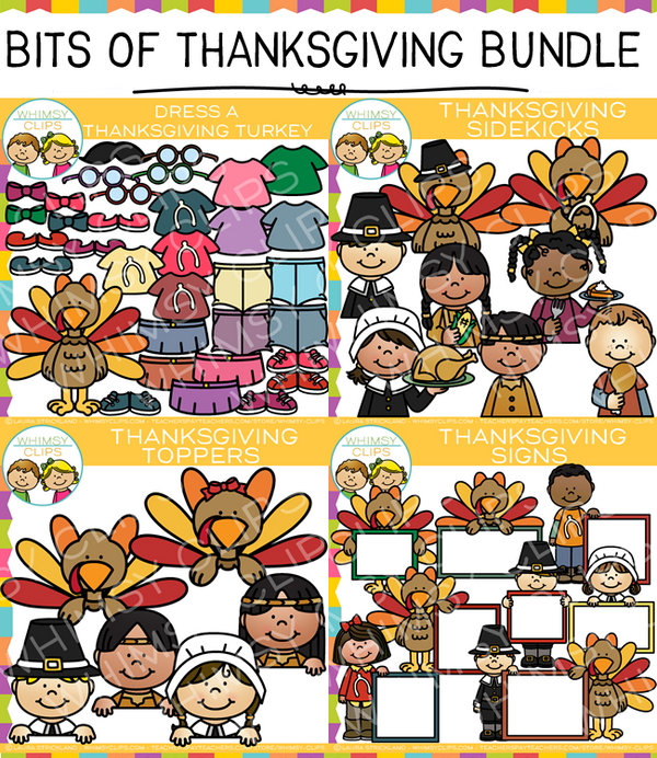 Thanksgiving Clip Art Bundle
