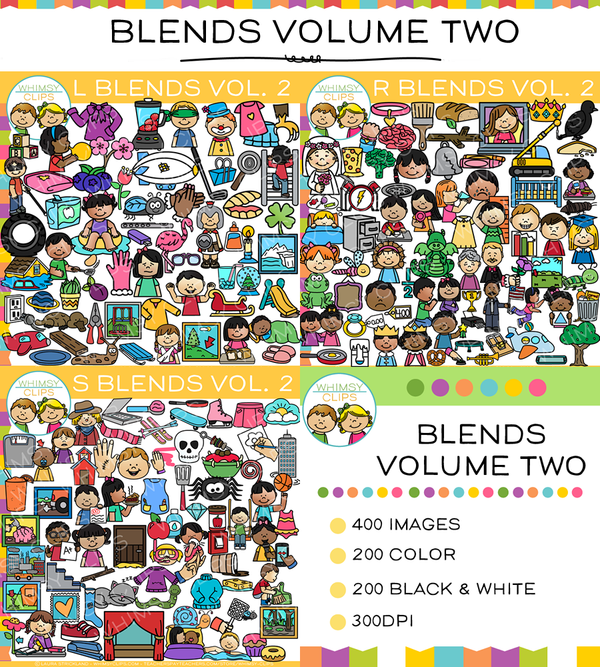 Blends Clip Art