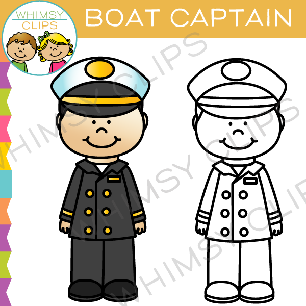 Boat Captain Clip Art