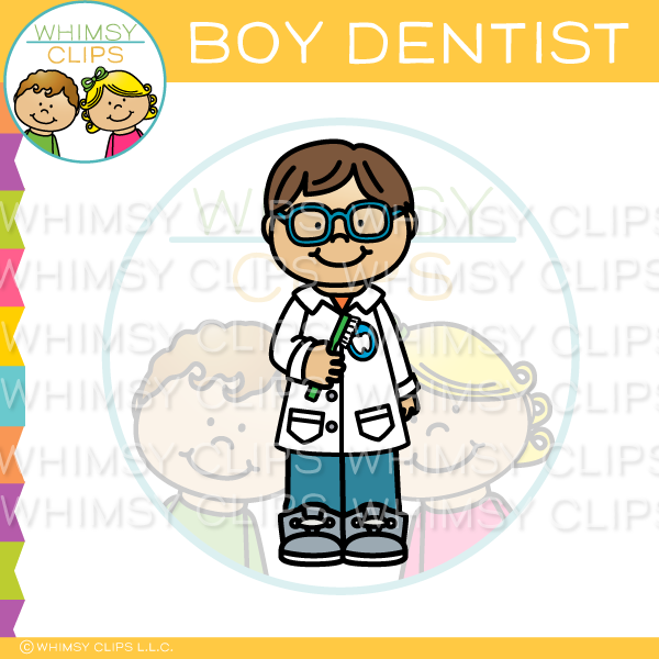 Boy Dentist Clip Art