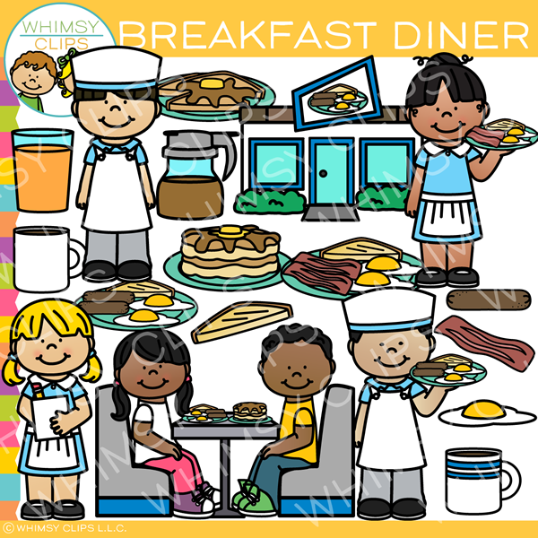 Breakfast Diner Clip Art