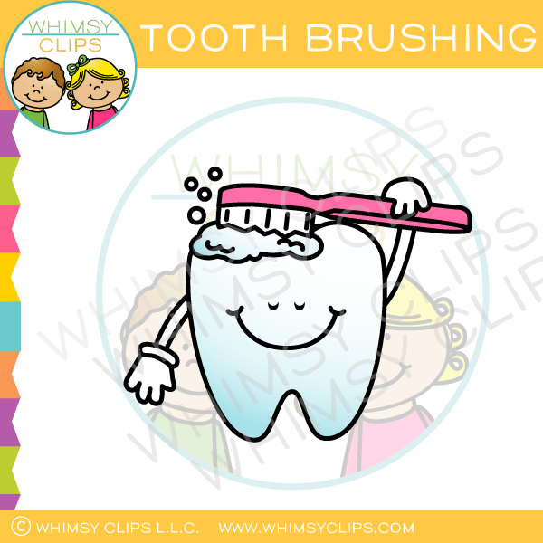 Tooth Brushing Clip Art