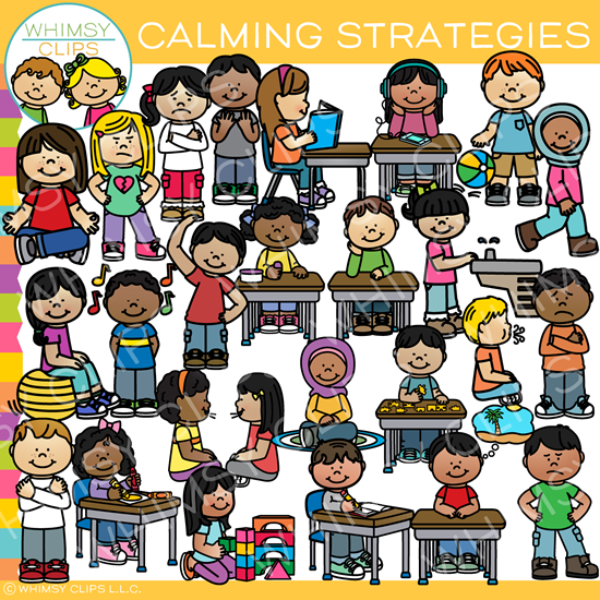 Calming Strategies Behavior Clip Art