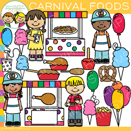 Carnival Foods Clip Art
