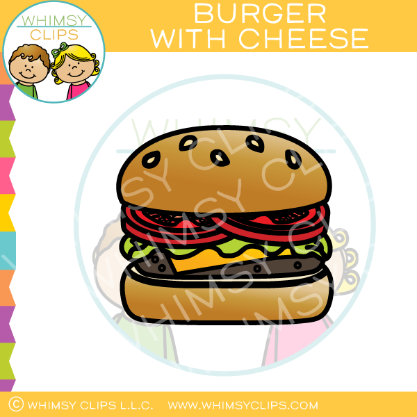 Cheeseburger Clip Art