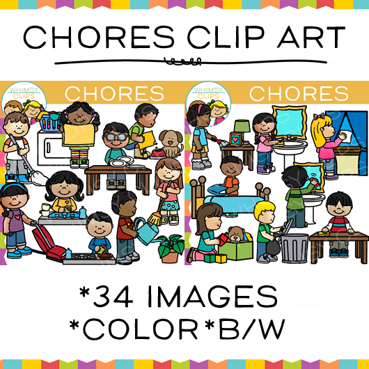 Chores Clip Art