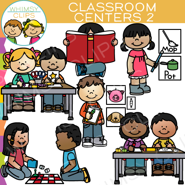 Classroom Centers Clip Art