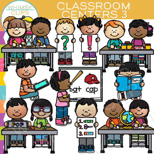 Classroom Centers Clip Art 