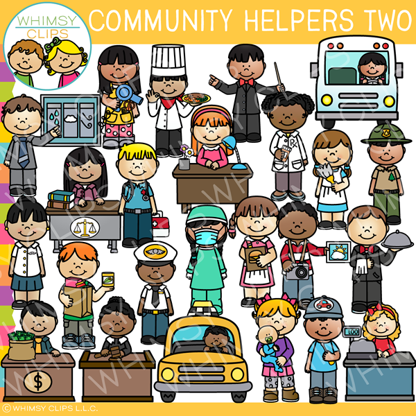 Community Helpers Clip Art