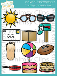 Compound Words Clip Art