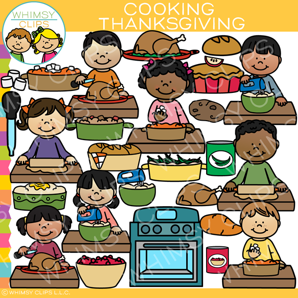 Thanksgiving Cooking Clip Art