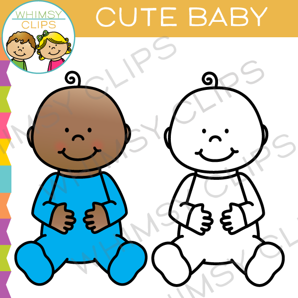 Cute Baby Clip Art