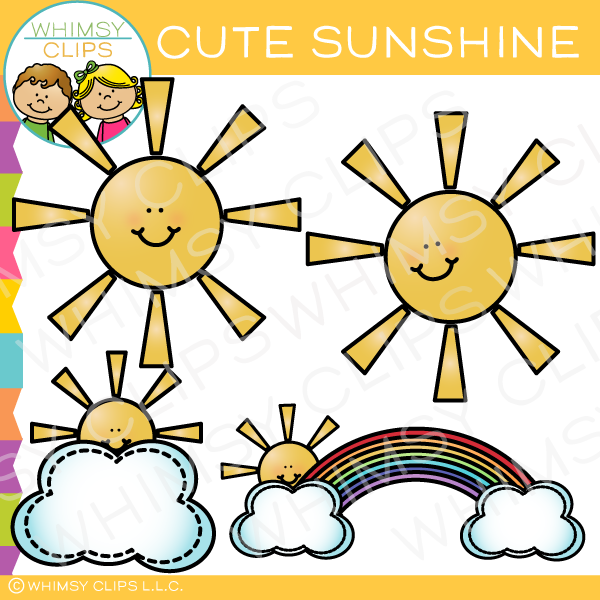 Cute Sunshine Clip Art