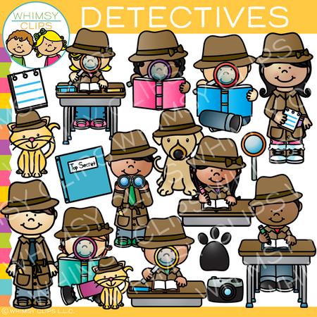 Detective Clip Art