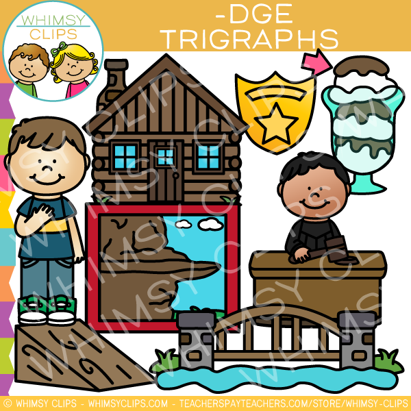 Beginning Trigraphs Clip Art