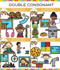 Double Consonant Clip Art